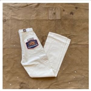 70s Lee Painters Pants 25 waist Deadstock